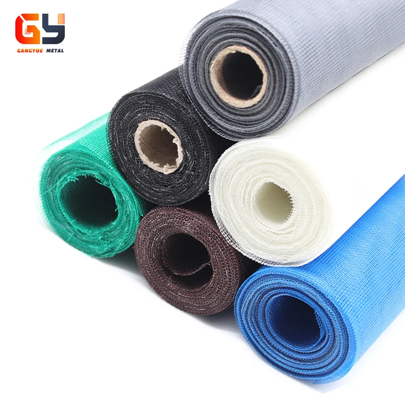 Fiberglass Mesh Net Roll Insect Screen for Windows Adumbral Resistance Anti-mosquito Screen