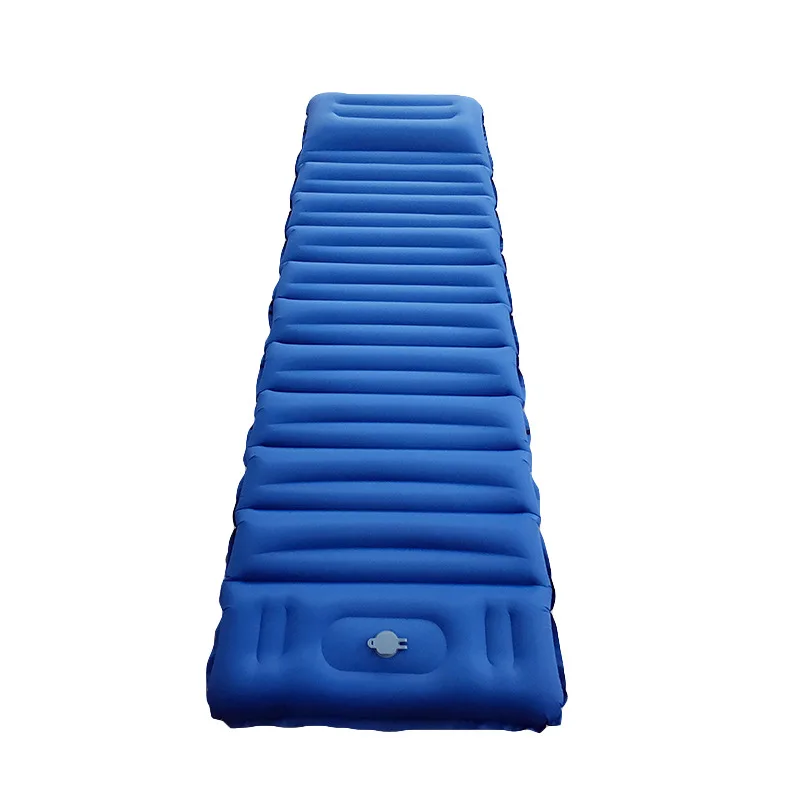 Inflatable Sleeping Pad with Built-in Pump, Comfortable Camping Mattress for Backpacking, Car Traveling and Hiking, Compact