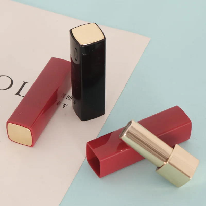 
10 Years Factory Price Empty Rectangular Vegan Lipstick Tube Packaging 