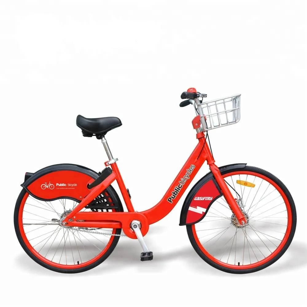 China OEM sharing system 2g/4g GPRS smart lock bike management system share rental city bike