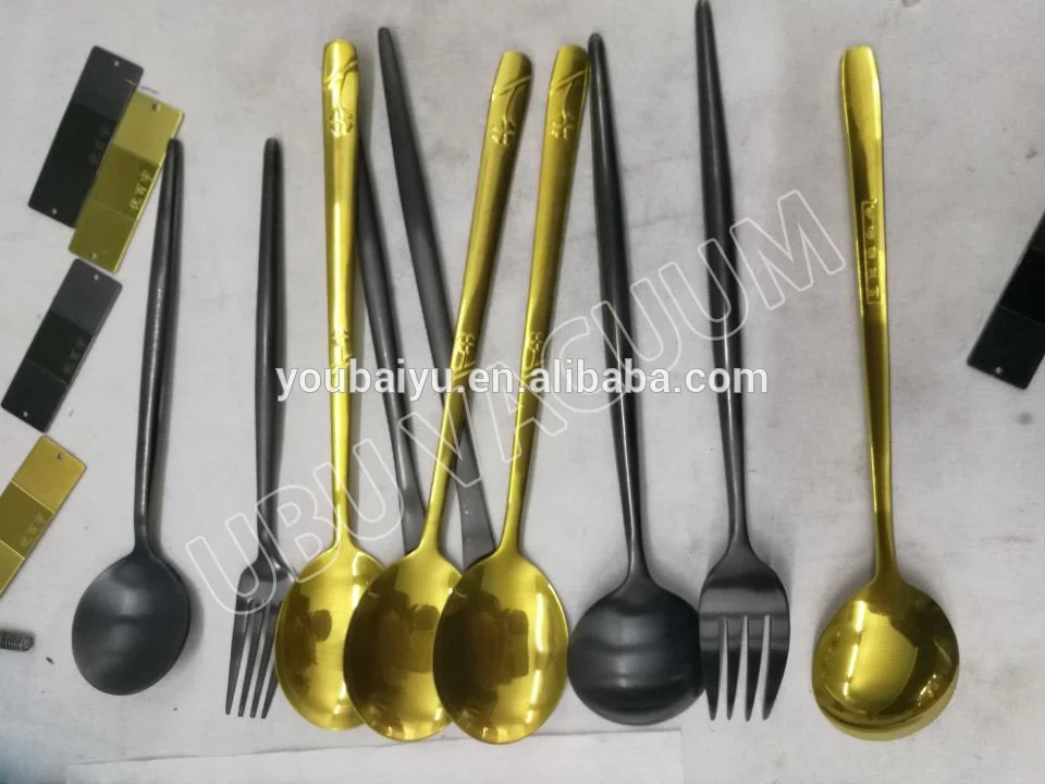 High PVD gold / sliver / zinc / aluminum Vacuum coating machines / PVD metal chroming metallizing plant