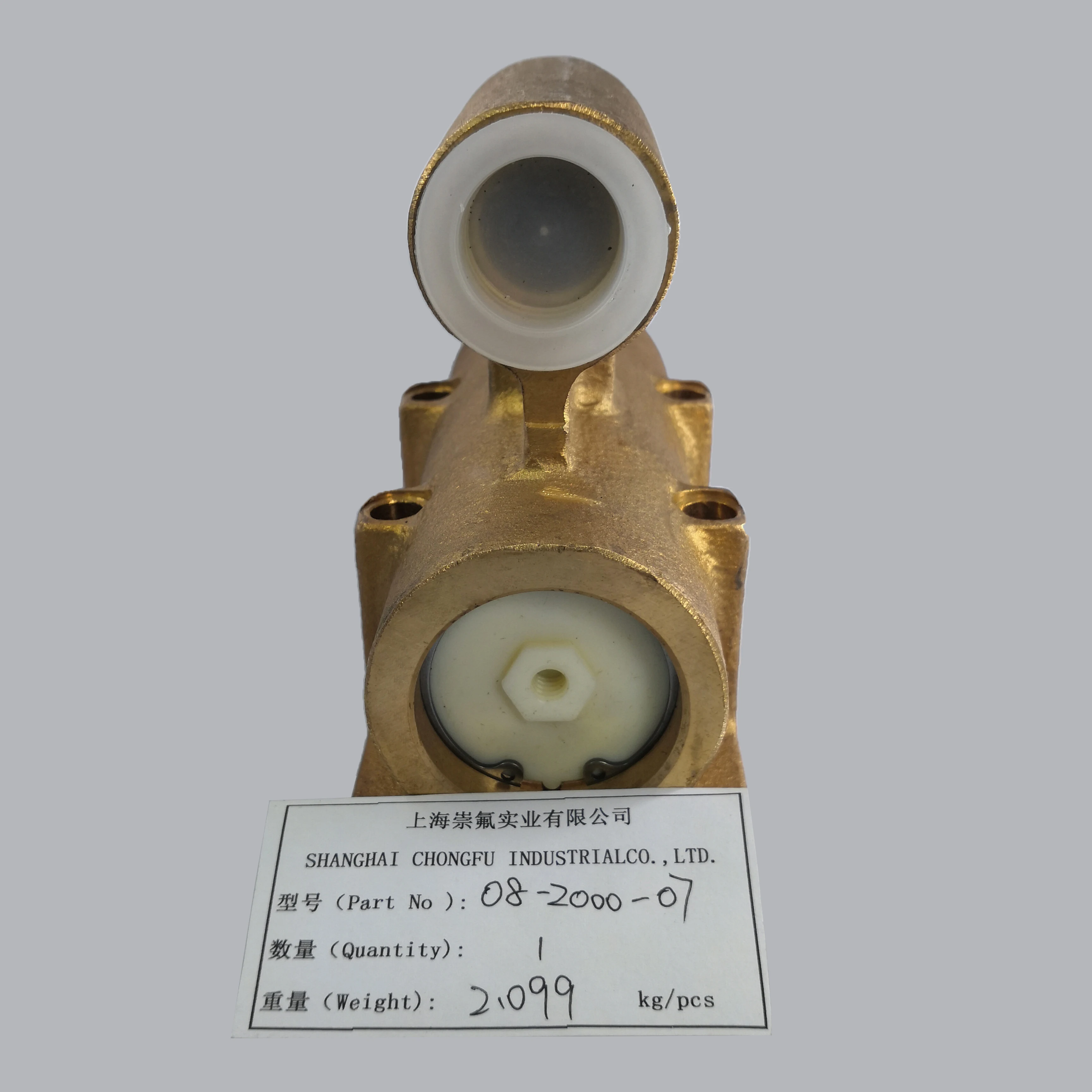 Air Valve CF 08-2000-07 for Pneumatic Double Diaphragm Pump Ce OEM 10 Million to 15 Times Inventory Acid Alkali High Pressure Water