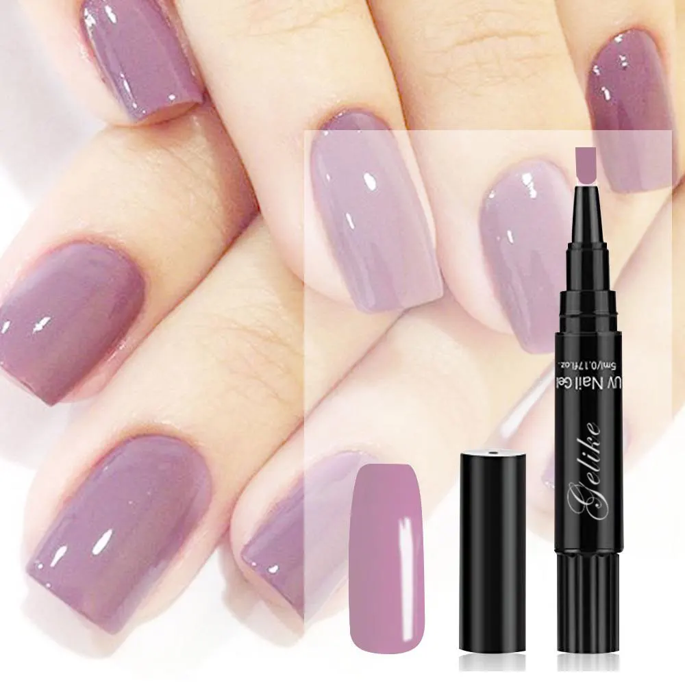 EC nail take gel pen new technology soak off uv led gel pen