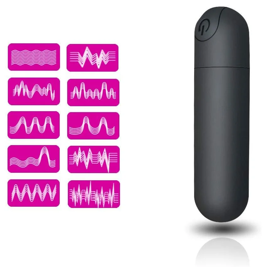 Upgraded Bullet Vibrator for Women Mini Vibrator 10 Modes Quiet Waterproof Bullet Tool Powerful Mini Stick