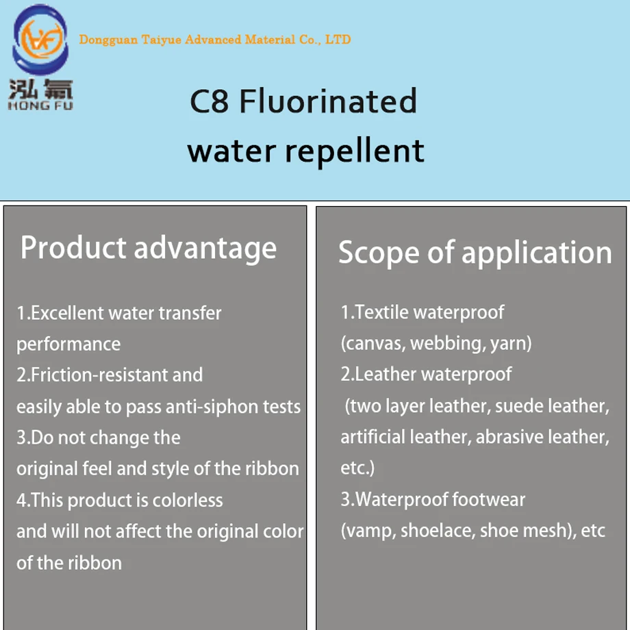 For shoes and other fabric items transparent waterproof coating agent Stain proof durable coating of nano water repellent