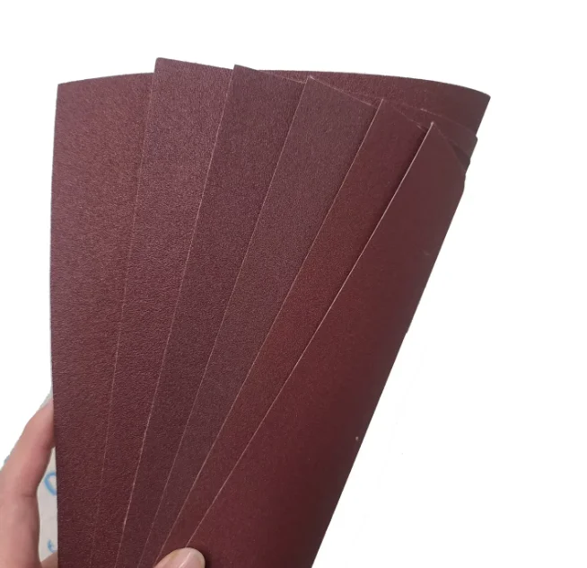 1/2 X 18 Inch 60/80/120/180/240 Grits Soft Cloth Alumina Particles Abrasive Belt for Metal/Grinding Polishing