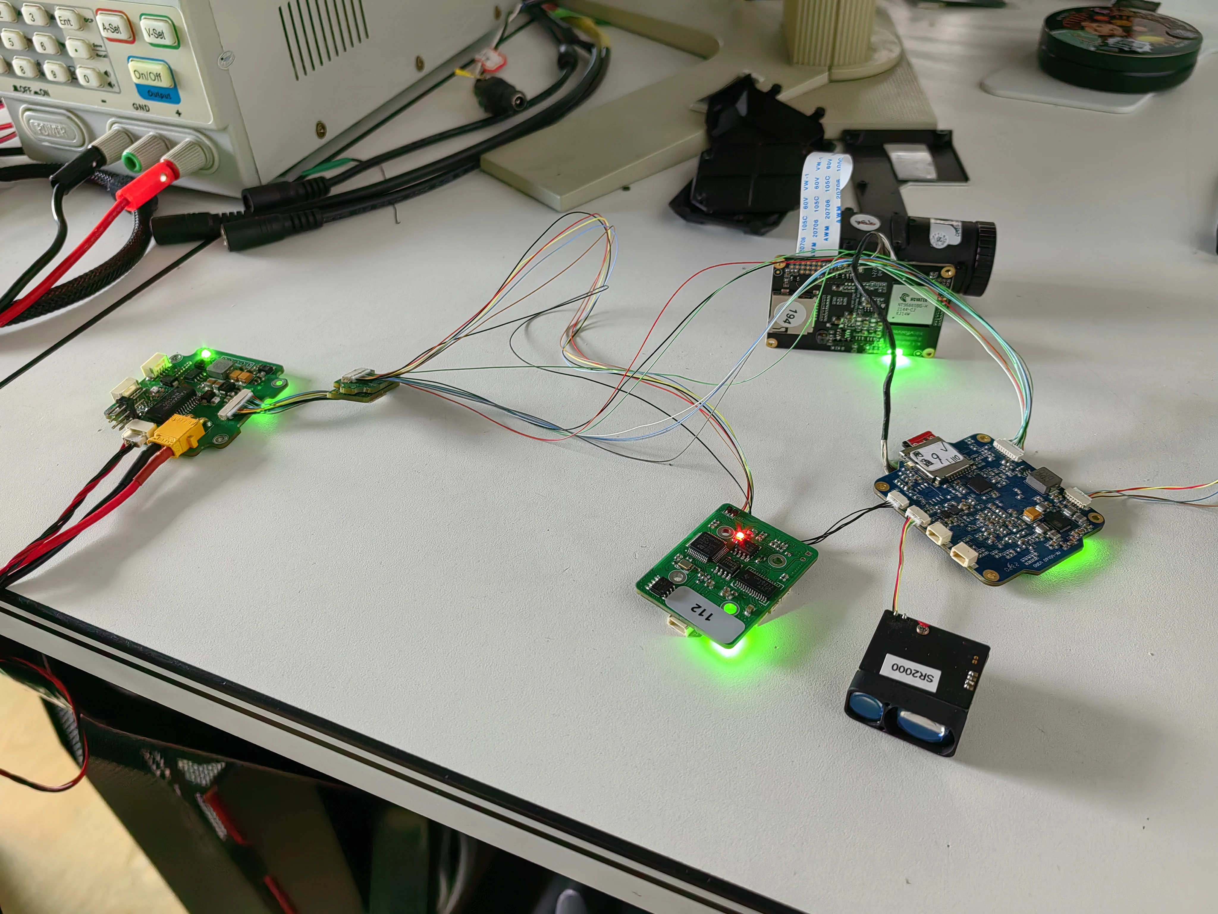 Union-Tech FL 25MM Three Light Thermal Vision Laser Ranging Gimbal Camera Uav Pod