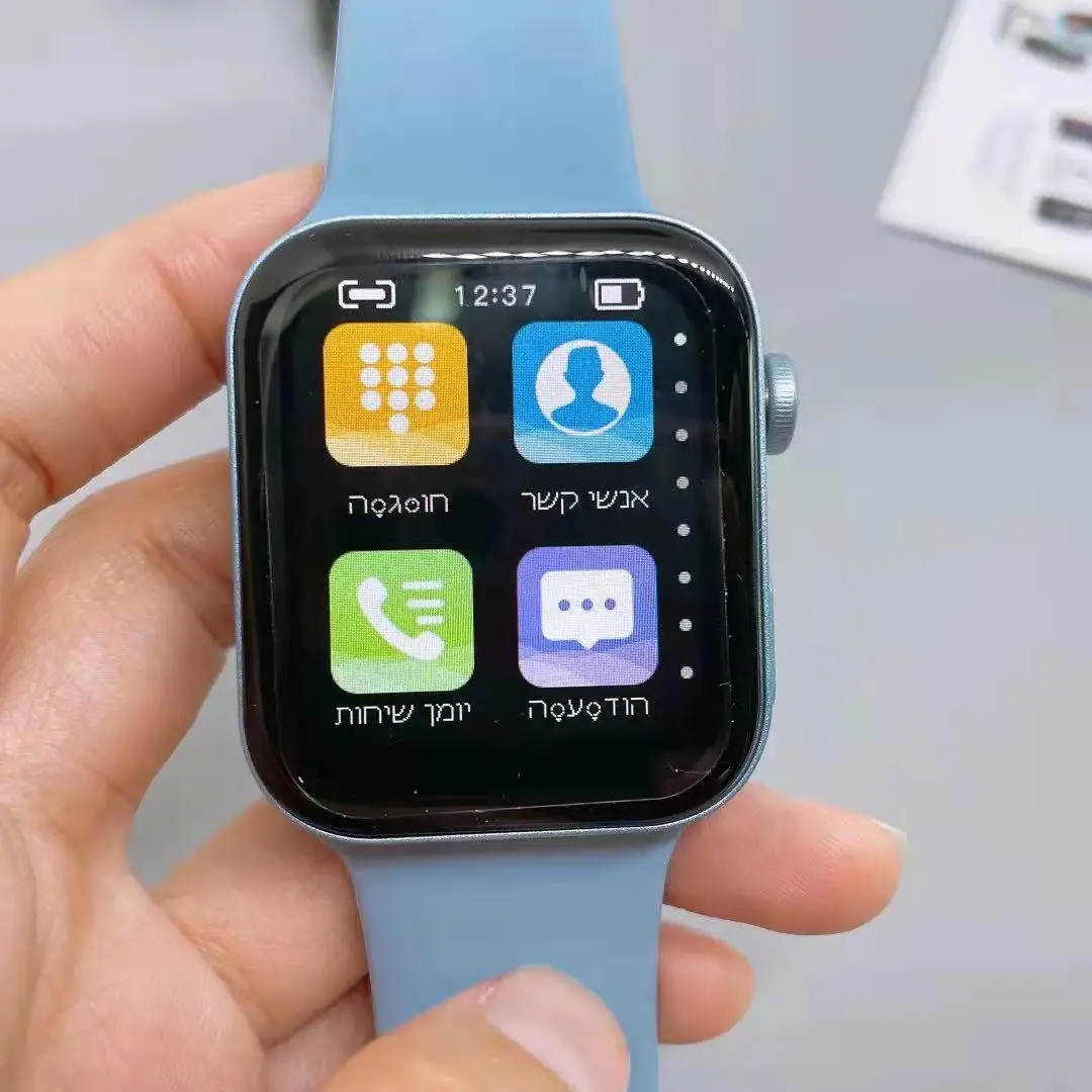 T100 plus smartwatch series 7 new design 1.75 large screen smart watch 7 fitness tracker smart bracelet lock