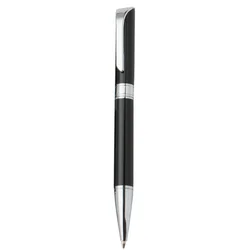 Luxury Black Business Custom Gift Metal Ballpoint Pen With Logo High Quality Elegant Ballpoint Pens
