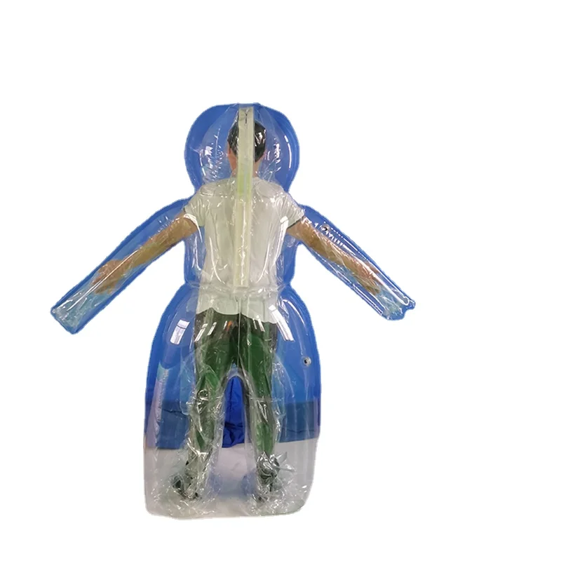 Customized Advertising Inflatable Transparent PVC Inflatable Ball Suit For Adult Man