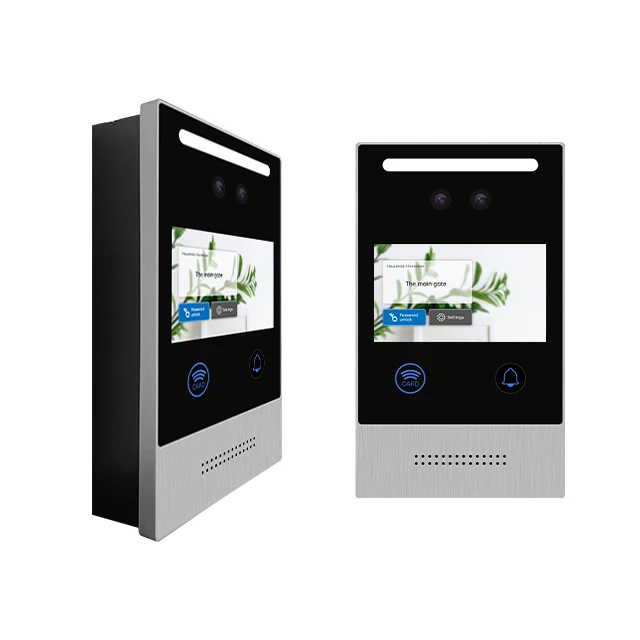 1080P High-end Fully Duplex Intercom Wide Angle Lens Tuya Smart IP Video Door Phone for Villa with Touch Screen Informe Dicom