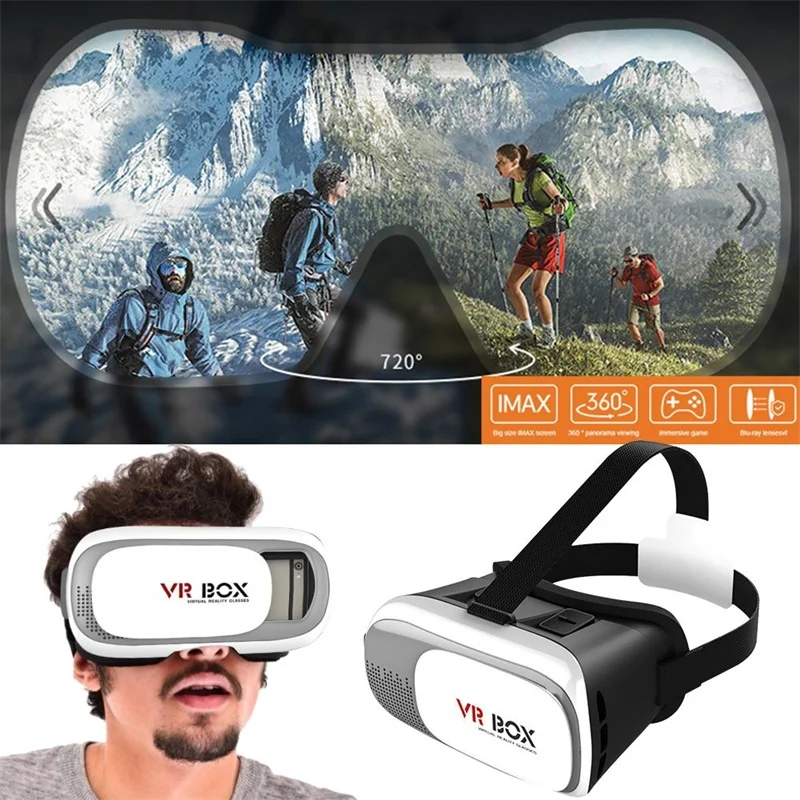 Портативный 4 7-6 дюймов мобильный телефон VR поляризационные очки коробка кино 3D гарнитура шлем включая