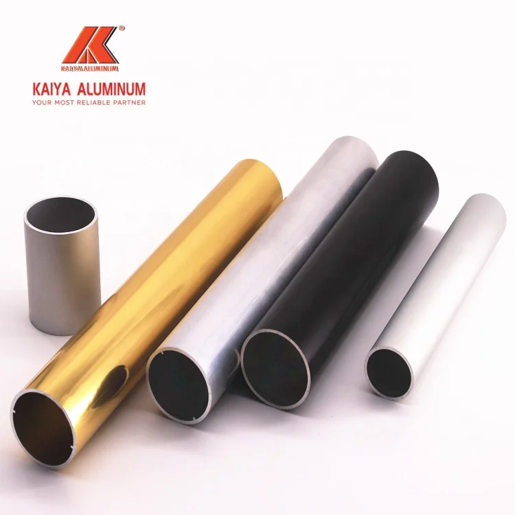 Custom OEM seamless tubing anodized aluminum tube 6005 6082 7005 7075 round