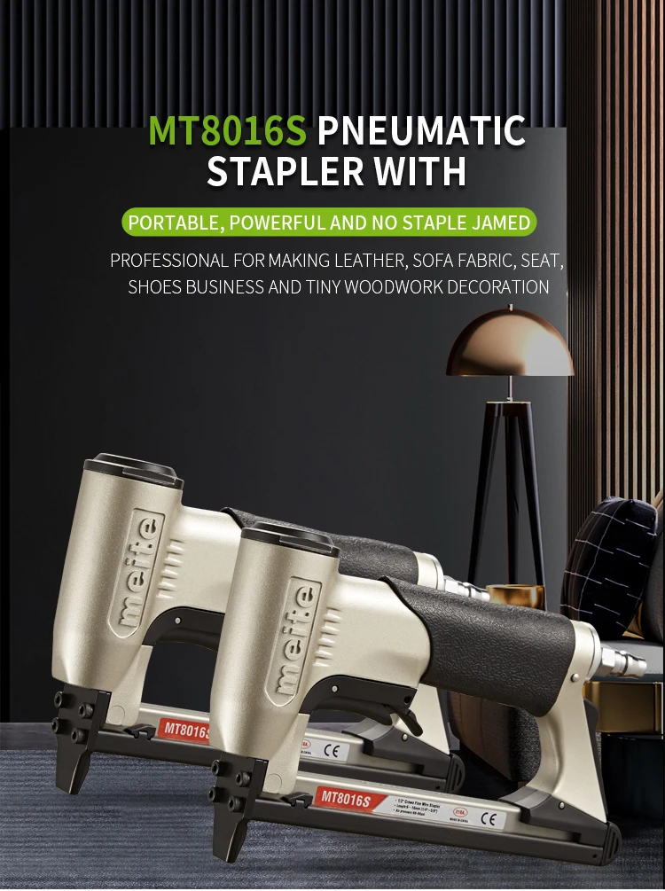 21GA 1/2 дюймовый meite MT8016 пневматический гвоздезабивной степлер для