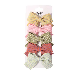 IFOND  Baby Girl Hair Bow Clips Accessories Boutiques Hair Barrettes Bows for Children