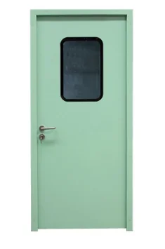 Aluminum swing doors for hospital lab pharmaceutical dust-proof hospital operating room door