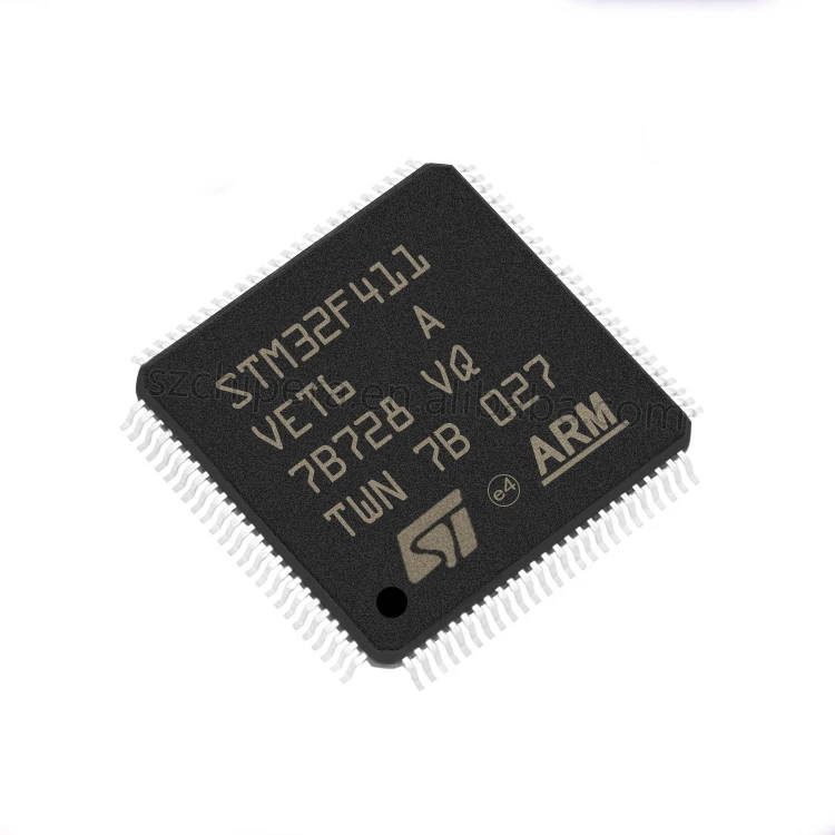 New and Original IC Chips STM32F411 512KB Flash 3.3V 100 LQFP STM32F411VET6