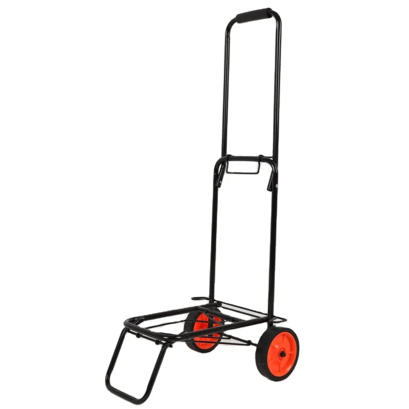 
Manufacturers Supply Multifunctional Aluminum Folding Trolley Portable Stair Climber Grocery Shopping Carts 