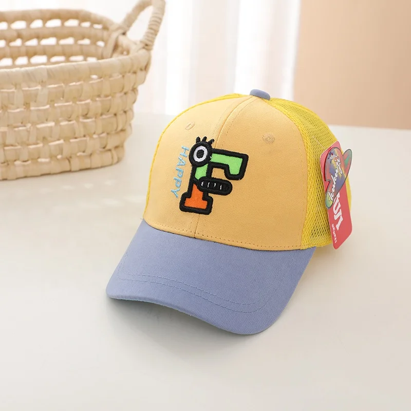 Kids Toddler Sunhat Toddler Matching Boys Baseball Cap for Beach Hat Custom Logo Opp Bag Outdoor Fashion Unisex Adults Plain T/T