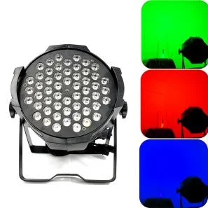 54x3W RGB 3in1 LED Par Light Dmx Control Disco Dj Party Wedding Show Event Wash Lighting