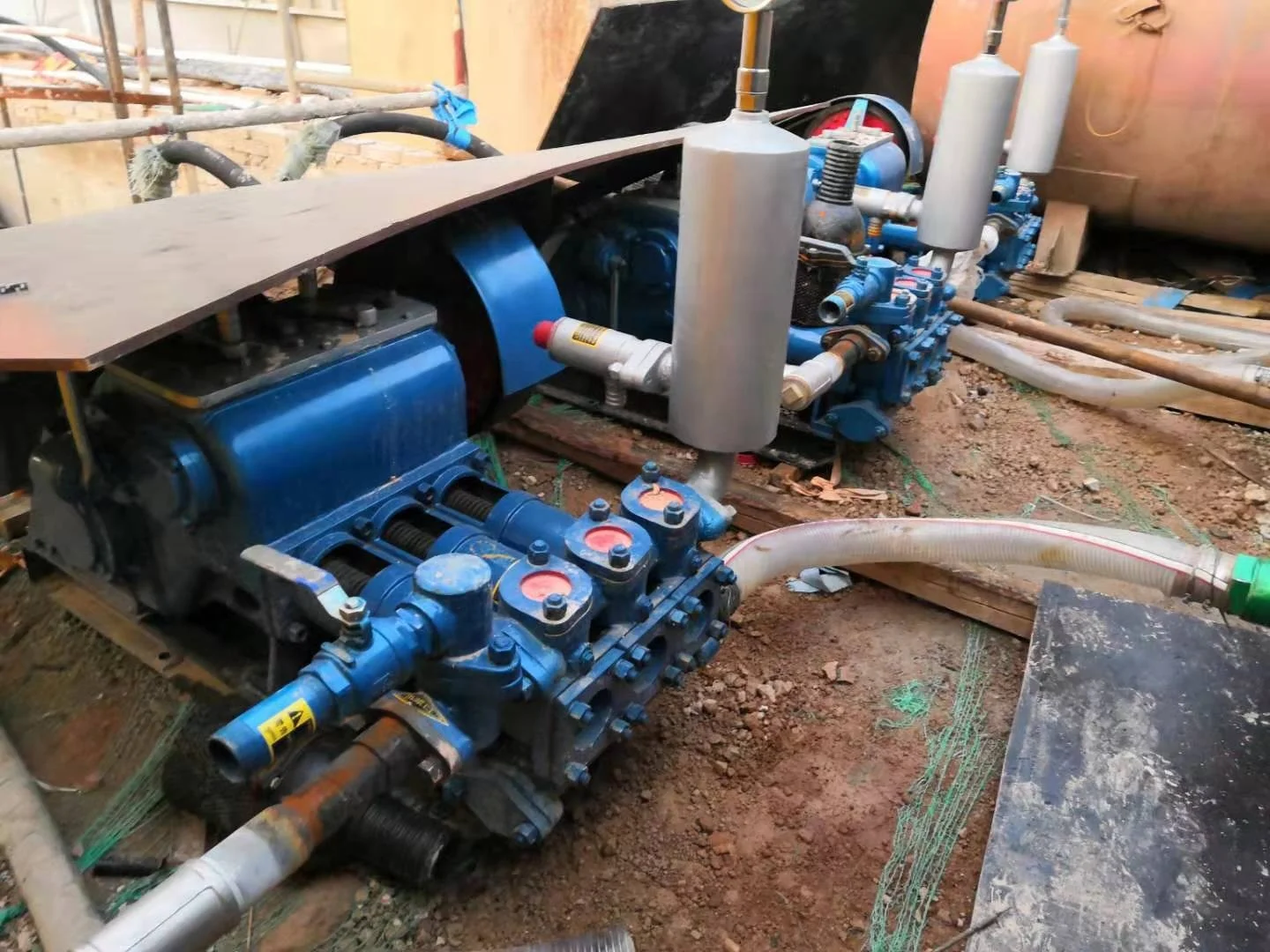 Electric and Diesel and Hydraulic motor drilling  BW250 mud pump