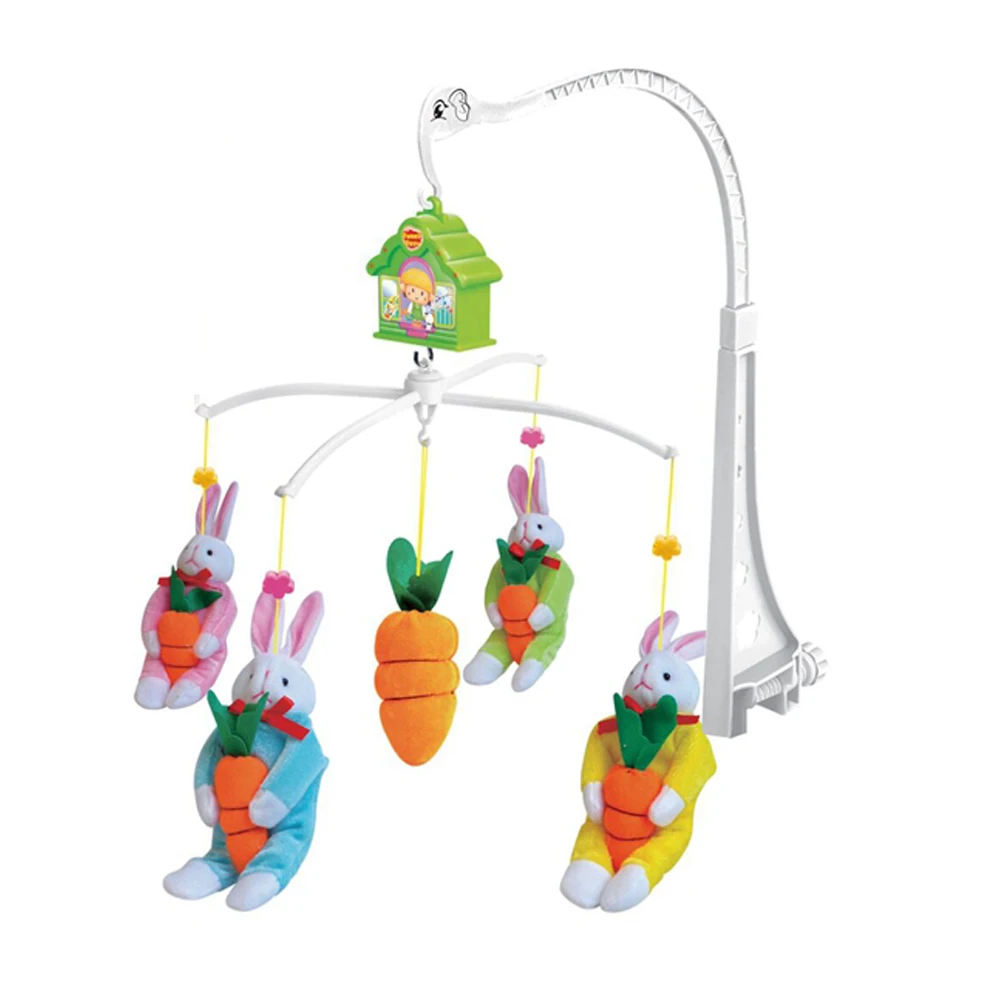 Wholesale wind up bed bell hanging toy felt baby mobile HN811485
