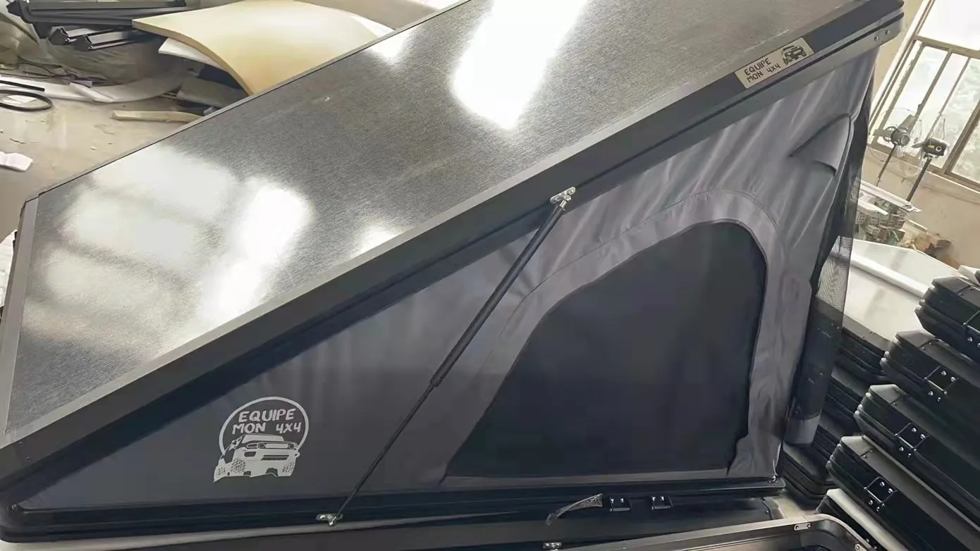 Top-Selling roof tent 4x4 offroad hard shell Roof Top Awning Tent with rack for camping