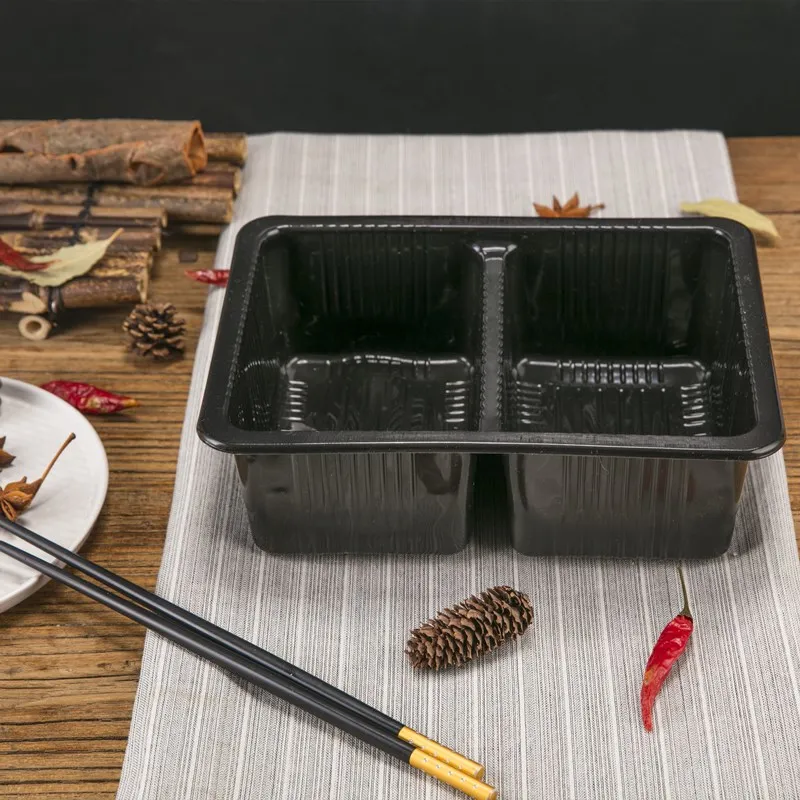 
Eco-friendly Food/Yogurt/biscuit tray packaging Grade disposable serving tray takeaway plastic food tray 