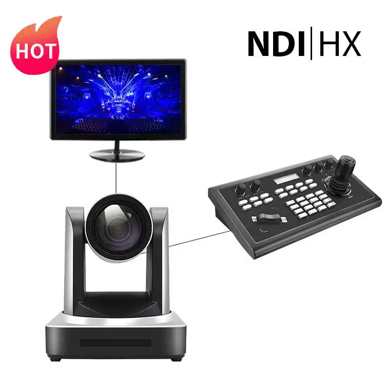 Y20B Горячая vMix OBS onvif церковная трансляция NDI POE SDI IP 20X оптический зум PTZ камера H DM I LAN RJ45 2K Конференц-зал