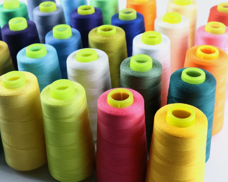 40/2 5000yard Polyester Sewing Thread For Trousers