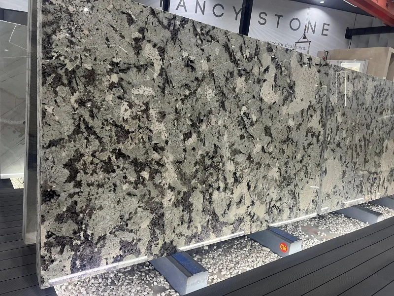Modern Design Brazilian Pandora Patagonia Green Quartzite Marble Slab For Interior Wall Countertop