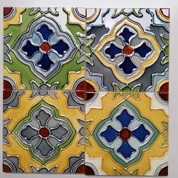 Square Hand made Tiles in Ceramic