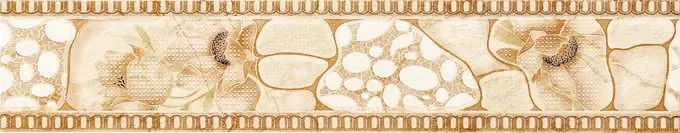 Ceramic decorative and border tiles for kitchen or bathroom