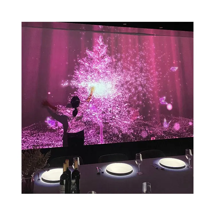 5D holographic projection,Naked eye 3D restaurant Hotel wall Immersive Whole room panoramic interactive projection floor game