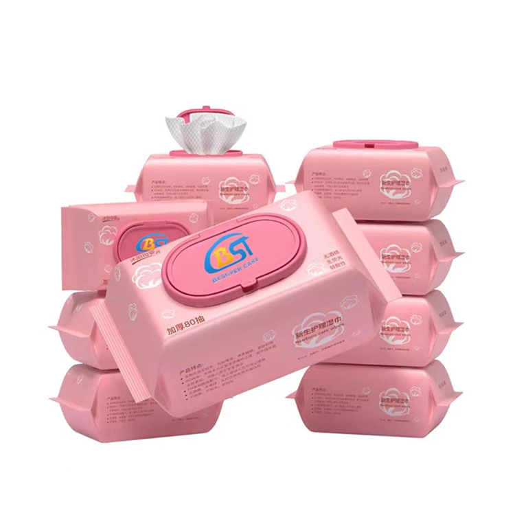 Manufacturer Wholesale Price Cleansing Hand Face Mouth Wipes Surface Cleaning Wipes Outdoor Portable custom Wet Baby Wipes