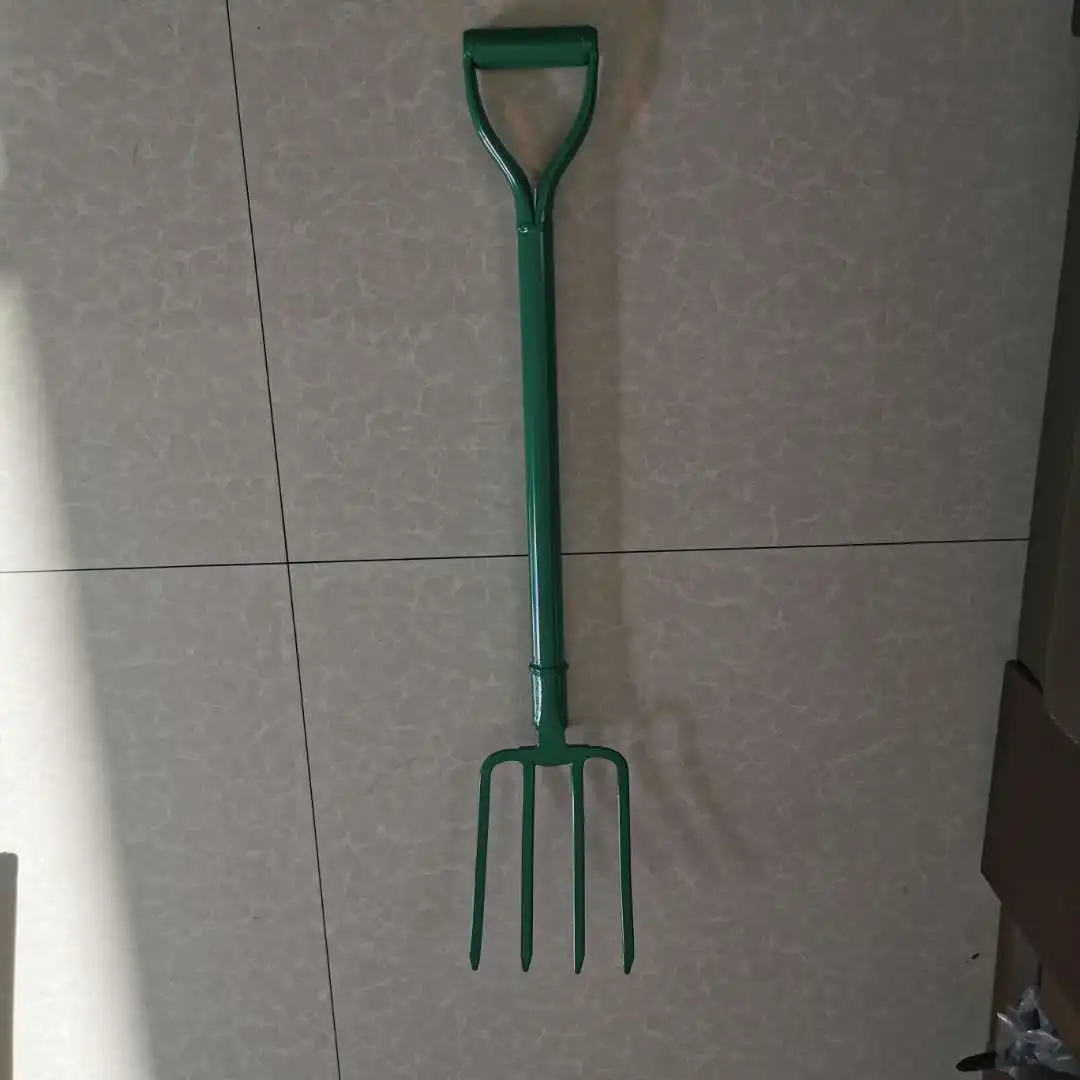 
china manufacturer equipment wooden handle steel forks with handle 