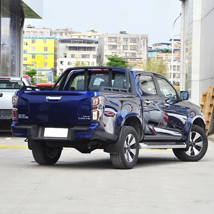 Isuzu Pickup Hot Sale Customized Diesel Fuel Automatic Halogen High Quality Electric Leather Dark Multi-Function LED Cargo