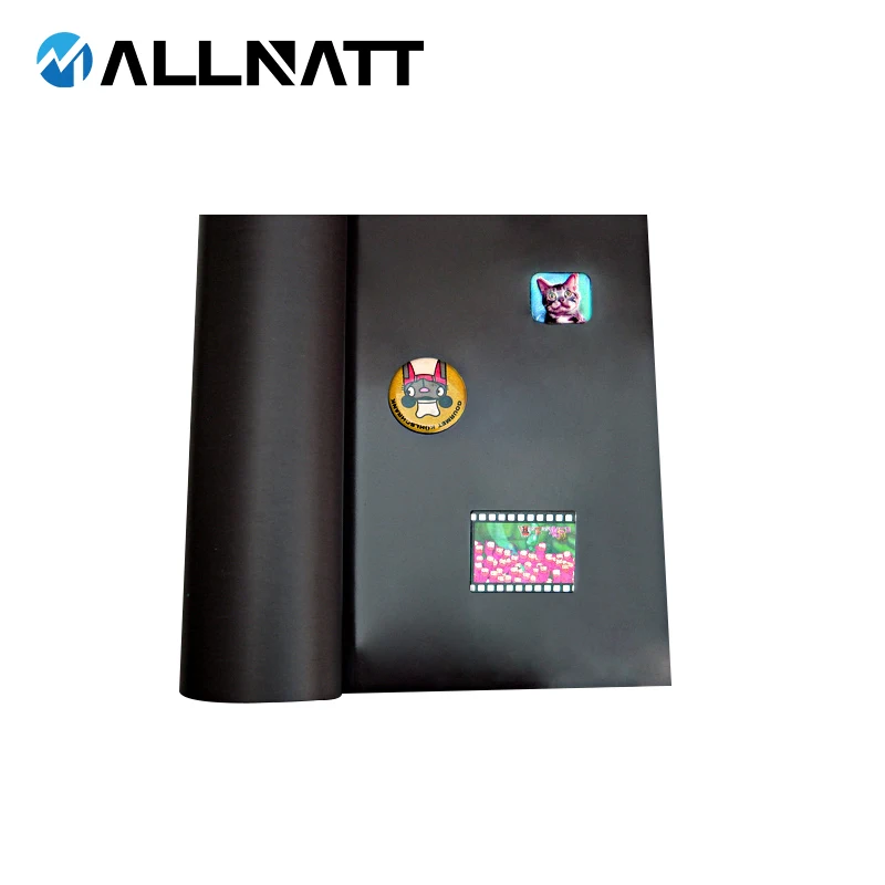 Magnetic Roll 0.3mm Thickness Strong Magnet Sheets Rubber Roll White PVC for Advertising Board