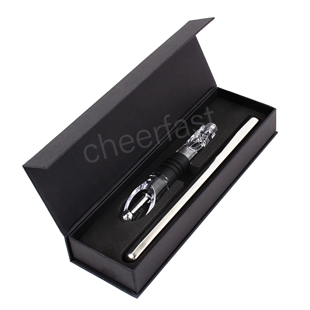 New Arrivals  Red Wine Bottle Cooler Wine Chiller Stick Set And 3-in-1 Stainless Steel Wine Bottle Chilling Stick set