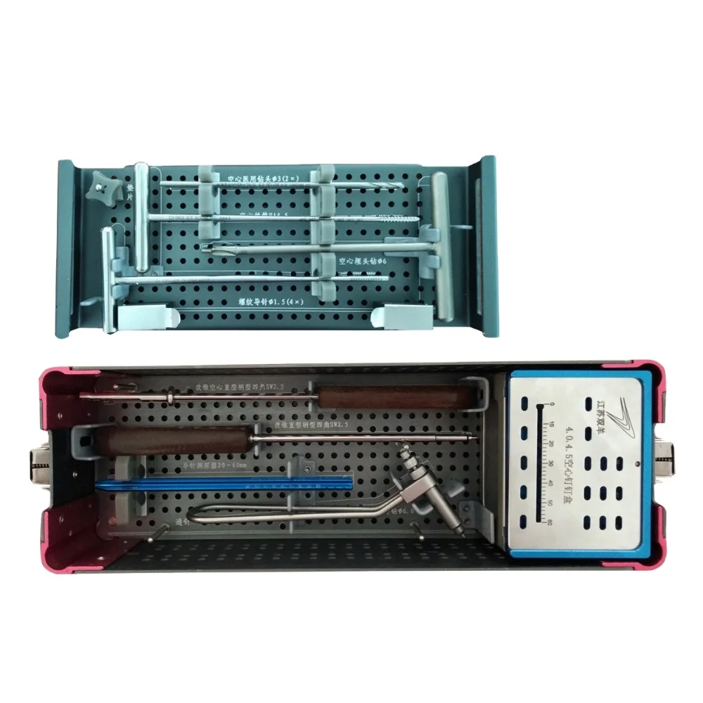 4.0/4.5 Cannulated Screw Instrument Set for orthopedic tools