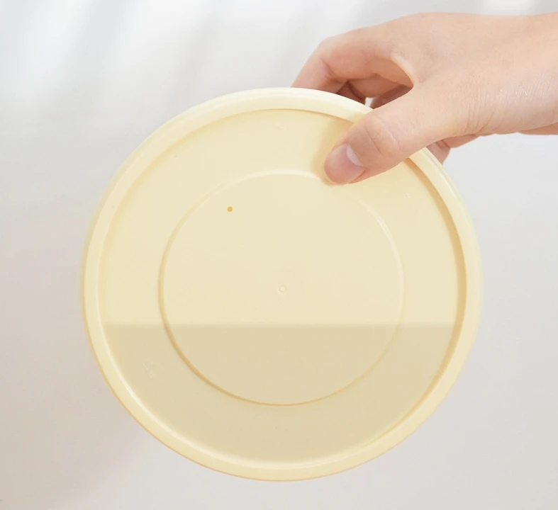 Bambus Eco-Friendly Disposable 20/30/32/40/48oz Salad Bowl with Lid No PFAS Added Bagasse Lunch Box