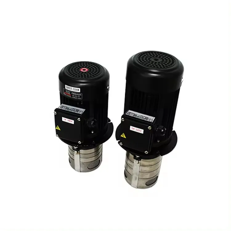 High Functioning CNC Lathe Machine Multistage Coolant Pump Cooling Systems