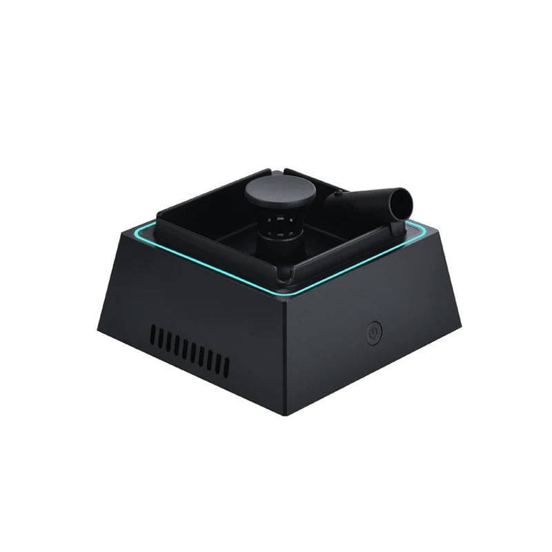 Wholesale Custom Logo Anti Smoke Absorbent Portable Mini Pocket Electric Smart Lighthouse Smokeless Ashtray