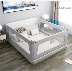 Барьер для кровати, регулируемая высота, детская кровать с защитой от падения, Детская большая прикроватная кровать для малышей