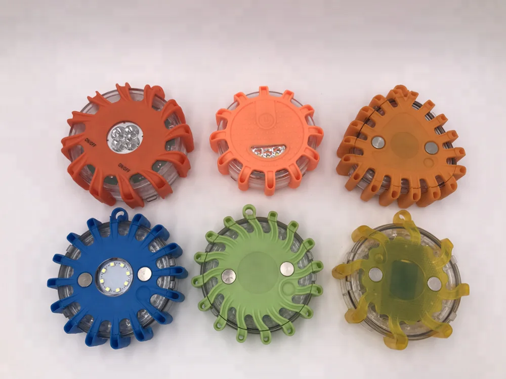 Triangle Shaped CR123 battery Emergency Roadside Beacon LED Lighting Flare Super Bright Light Visible Up To 2 Miles Away