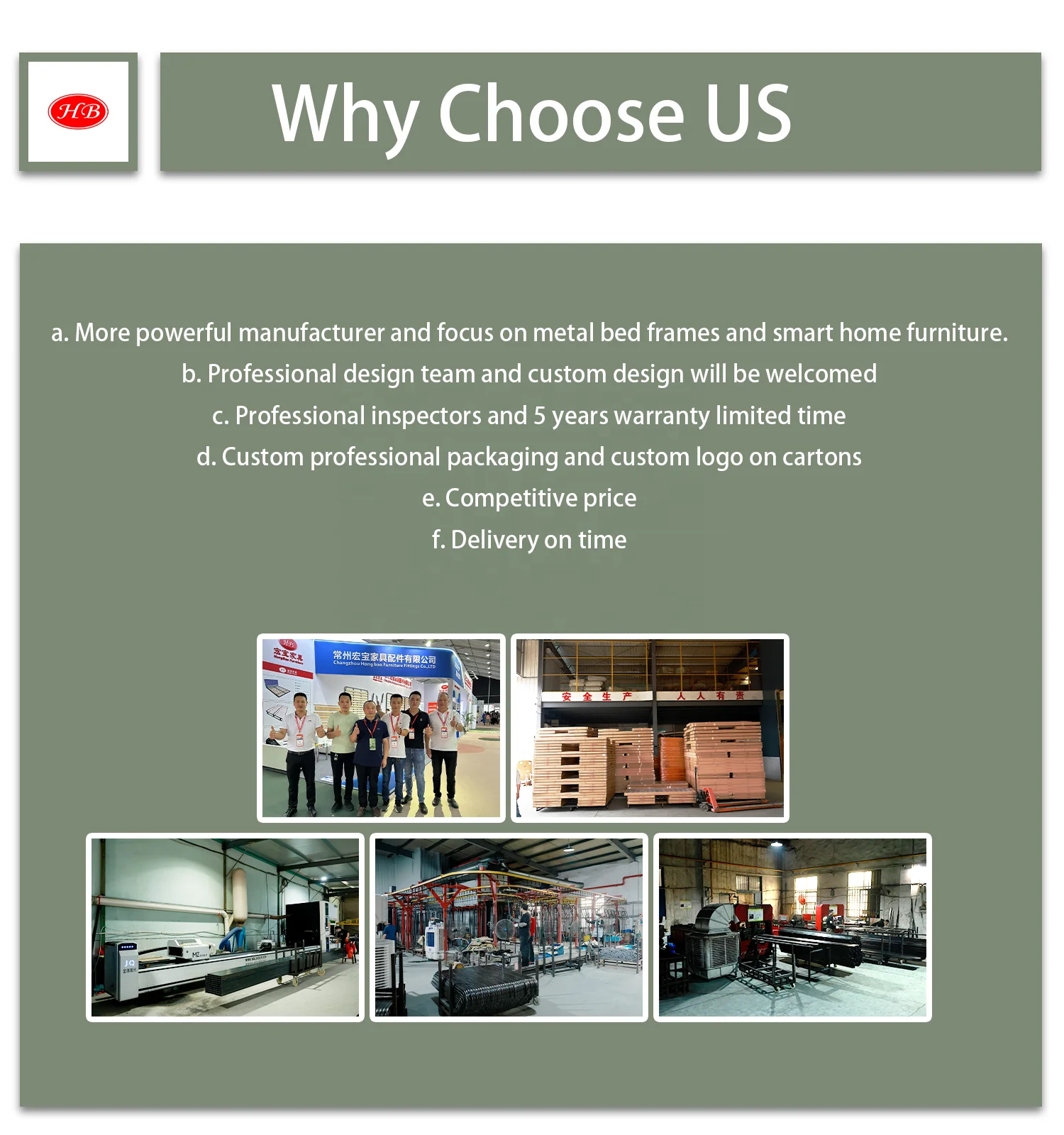 king size poplar wood slats frames Reinforced disassembled kits Metal Platform Bed Frame with bed legs