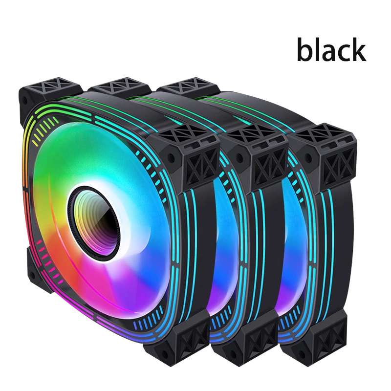 Охлаждающий вентилятор для корпуса 12 см розовый белый Aura Sync 5v Argb Rgb