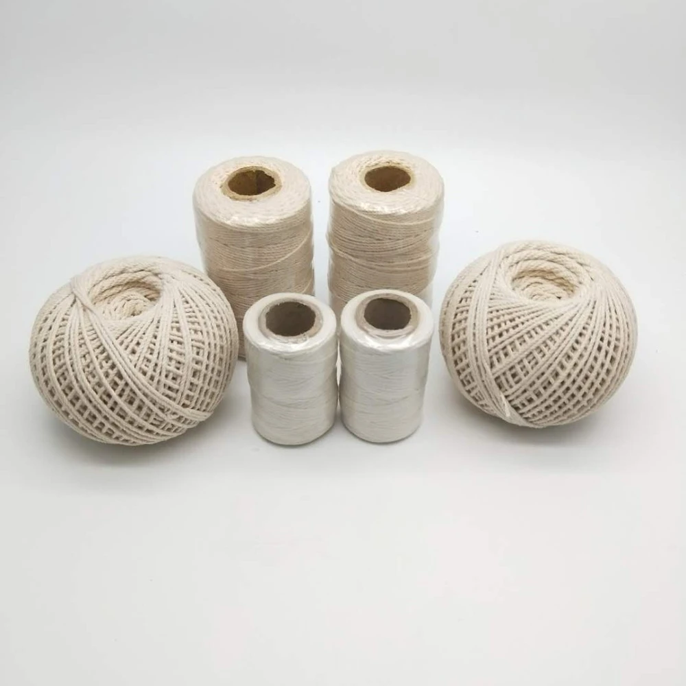 Factory supply Twisted 1mm Cotton Twine natural and environmental