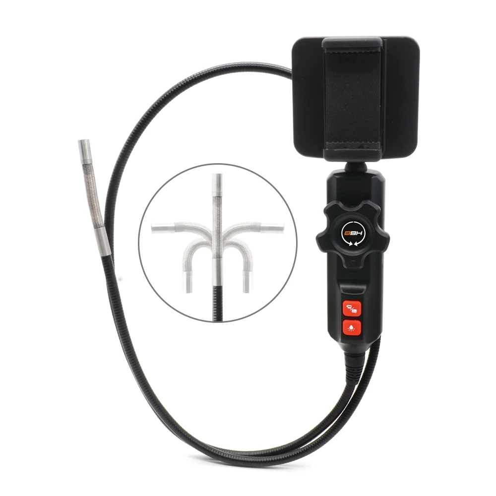 Customized mobile phone 3.9mm diesel engine inspection camera Android ios compatible 1MP endoscope camera with snapshot zooming