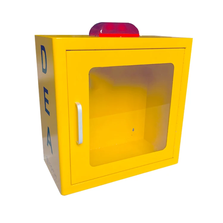 Универсальные настенные шкафы AED Defibrillator | AED Box со звуковой сигнализацией